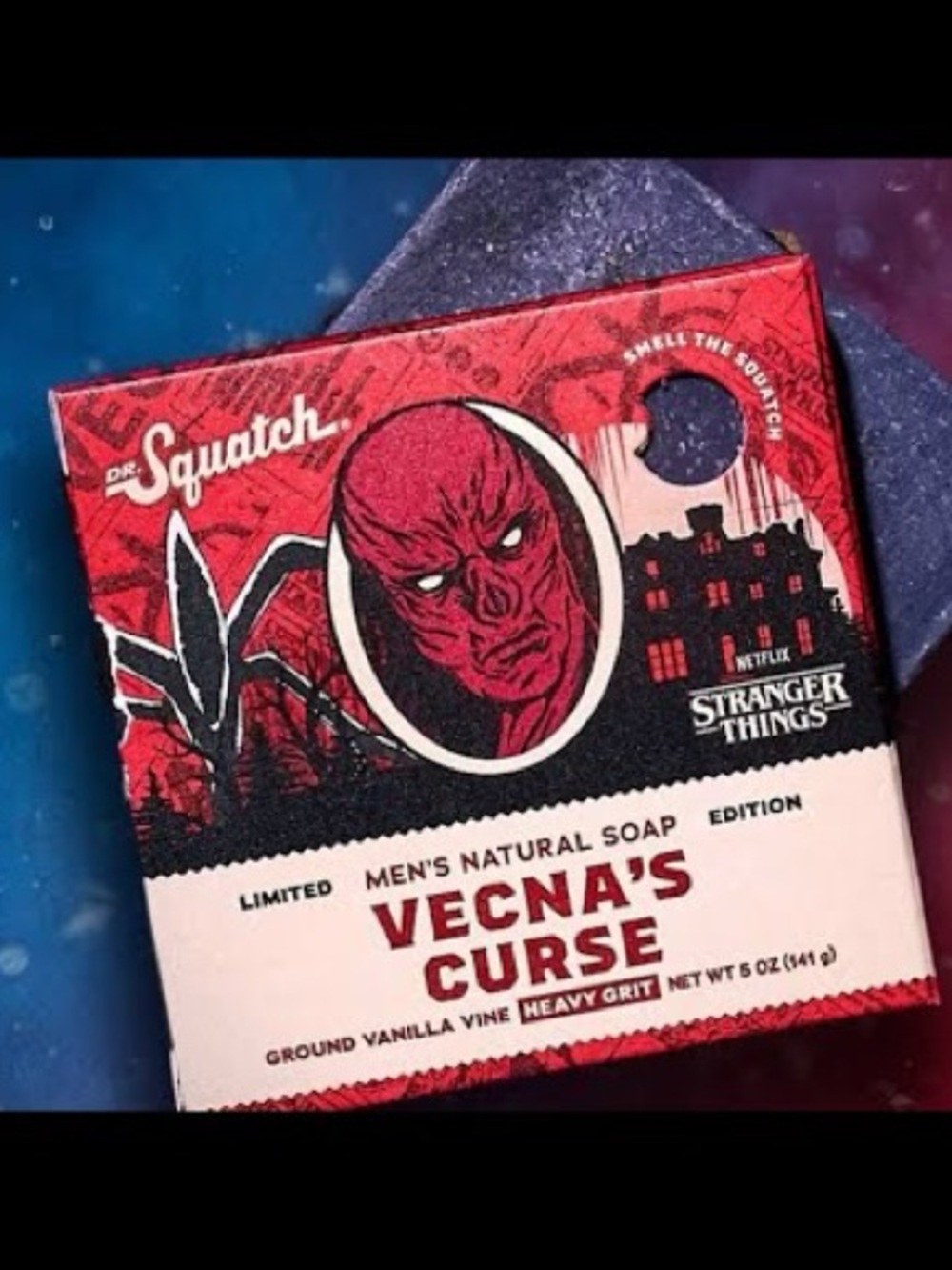 Vecna's Curse Men's Natural Soap - Dr Squatch